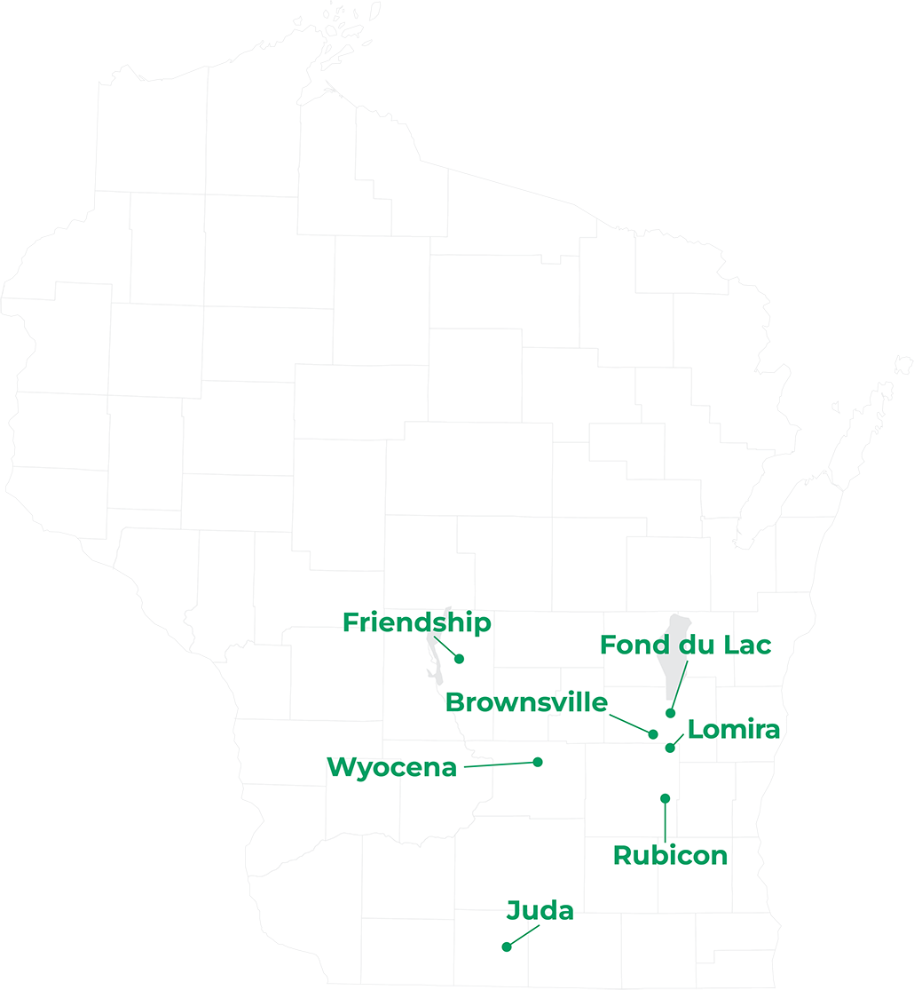 Grande Locations in Wisconsin
