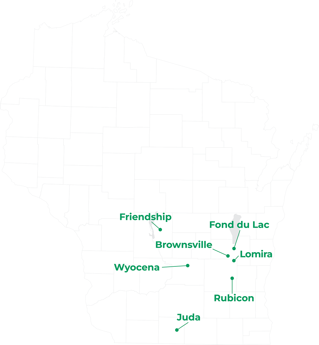 Grande Locations in Wisconsin