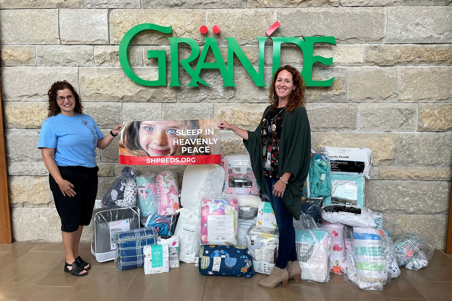 Grande. Made Great For You. Community Event - Bedding Donations