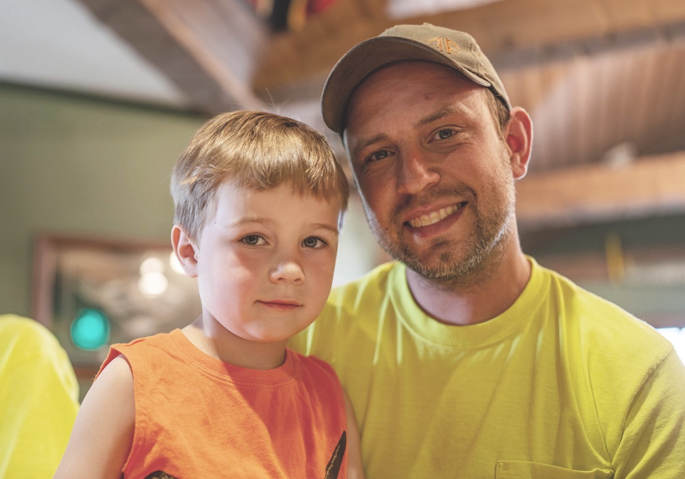 Grande - Dairy Producers - Farmer and Son